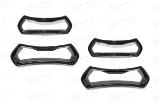Alfa Romeo Giulia QV Sparco Gurtdurchführung Cover Carbon
