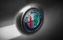 Alfa Romeo Giulia Emblemcover hinten Carbon