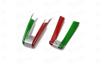Alfa Romeo Giulia Stelvio QV Lenkradcover unten tricolore Carbon
