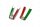 Alfa Romeo Giulia Stelvio QV Lenkradcover unten tricolore Carbon