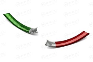 Alfa Romeo Giulia Stelvio QV seitliche Lenkrad Cover tricolore Carbon