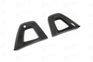 Abarth 124 Spider Kopfstützen Cover Carbon