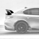 Alfa Romeo Giulia GTAm Replika Heckspoiler Tricolore Carbon