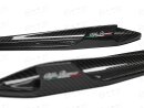 Alfa Romeo 4C Logo Seitenschweller Carbon
