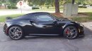 Alfa Romeo 4C Logo Seitenschweller Carbon