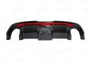 Abarth 500 Diffusor 595 Restyling rot Combo Carbon