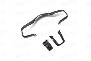 Jaguar F-Type R rund Lenkrad Cover Carbon