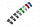 Alfa Romeo Giulia Stelvio QV Lenkrad Inlay Carbon blau