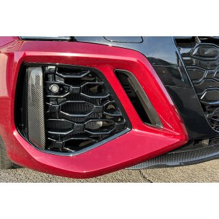 Audi RS3 Luftplatte Frontstoßstange Carbon