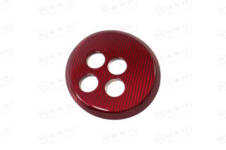 Abarth 500 595 Automatik Schaltkulisse Carbon rot