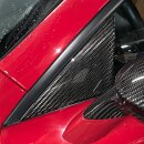 Alfa Romeo Brera Spiegeldreieck Cover Carbon