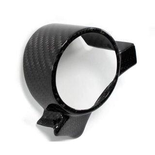 Abarth 595 Ladedruckanzeige Competizione Logo Cover Carbon