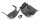 Abarth 500 595 Lenkstock Cover schwarz matt Carbon