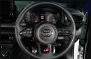 Toyota GR Yaris Lenkrad seitlich Cover Carbon
