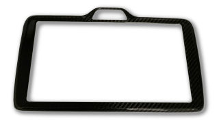 Toyota GR Yaris Radio Navi Display Cover Carbon