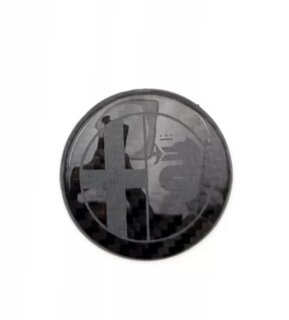 Alfa Romeo Giulietta Mito Front Heck Emblem Cover Carbon