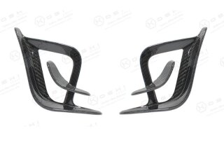 Abarth 595 Frontstoßstange aggressive Lufteinlass gelb Carbon