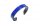 Armband Carbon blau