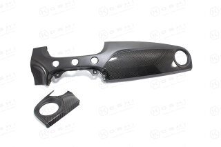 Abarth 500 Koshi Armaturenbrett schwarz matt Kombo Carbon