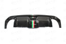 Abarth 595 Diffusor italian stripe Carbon