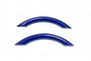 Abarth 500 595 Koshi obere Lenkrad Cover blau Carbon