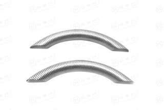 Abarth 595 obere Lenkrad Cover weiß Carbon