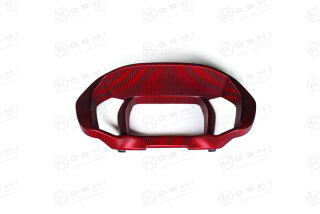 Alfa Romeo 4C Tachoabdeckung rot matt Carbon