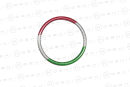 Alfa Romeo 4C Koshi Airbag-Ring Rahmen Tricolore Carbon