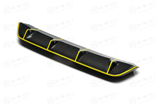 Alfa Romeo Stelvio QV Diffusor gelb Stripes Carbon