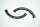 Audi RS3 RS4 Lenkrad Cover oben blau Stripe Carbon
