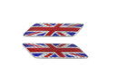Union Jack Emblem Carbon