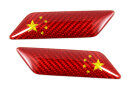 China Flagge Emblem Carbon