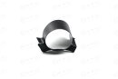 Abarth 500 Koshi Ladedruckanzeige Cover schwarz matt Carbon