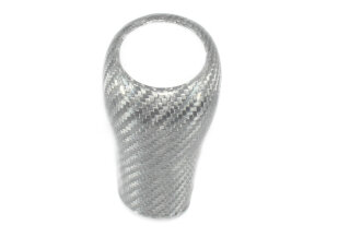 Mercedes Benz SLK R172 Schaltknauf Cover weiß Carbon
