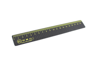 Lineal 20 cm Carbon