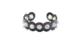 Armband Carbon White Shine
