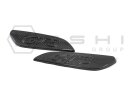 Porsche 911 GT3 Heckflügel Seitenplatten Cover Carbon