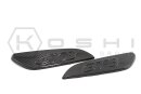 Porsche 911 GT3 Heckflügel Seitenplatten Cover Carbon