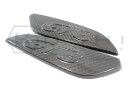 Porsche 911 GT3 Heckflügel Seitenplatten Cover Carbon