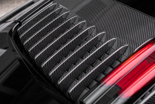 Porsche 911 992 Heckdeckel Lamellen Cover Carbon