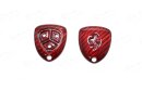 Ferrari 458 599 FF California Schlüsselcover rot Carbon