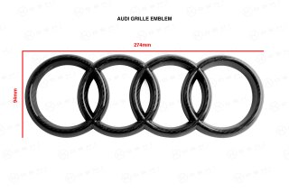 Kühlergrill 274 x 94 mm