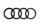 Audi Emblem Kühlergrill Cover Carbon 274 x 94 mm