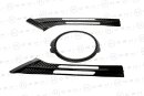 Toyota GR Yaris Kühlergrill Emblem Rahmen Cover mit...