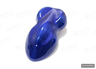 Alfa Romeo Stelvio QV Scudetto Cover blau Carbon