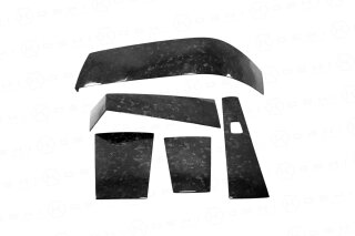 Mercury V10 Außenborder Motorhaube Zierblenden Set Forged Carbon