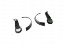 Mercury DTS Doppelhebel Gashebel Cover Carbon