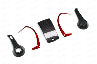 Mercury Next Gen DTS Mehrmotoren Gashebel Cover rot Kombo Carbon
